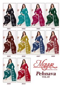 Mayur Pehnava Vol-8  Dress Material