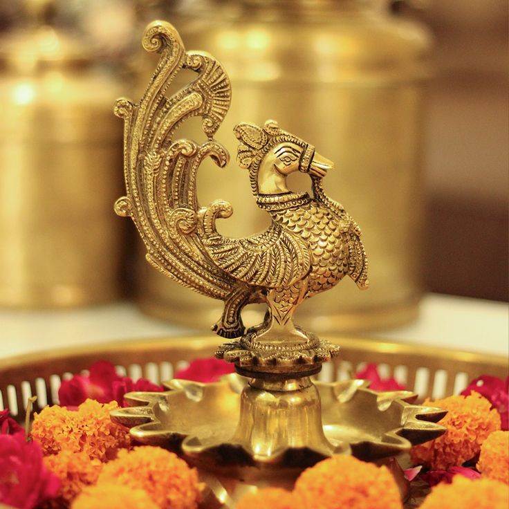 Brass Anna Pakshi - Shape: Bird / Traditional