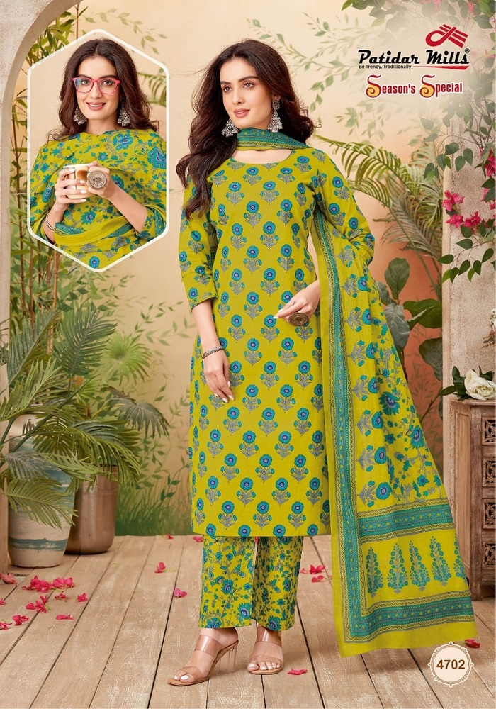 Patidar Season Special Vol-47  Dress Material