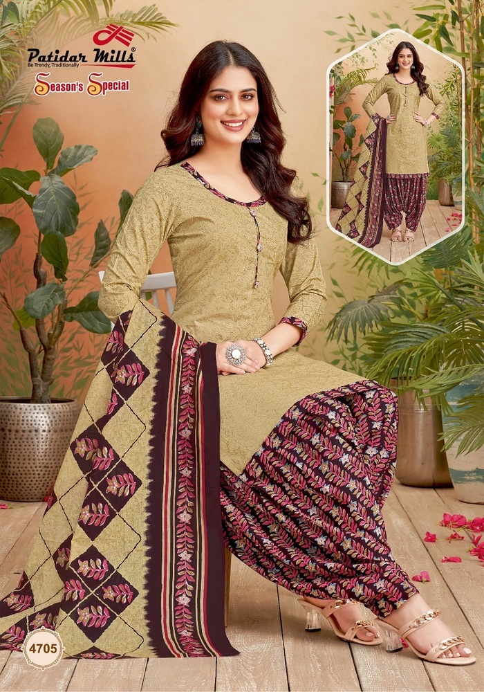 Patidar Season Special Vol-47  Dress Material
