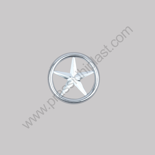 Design Star Ring & Flower - Color: Silver