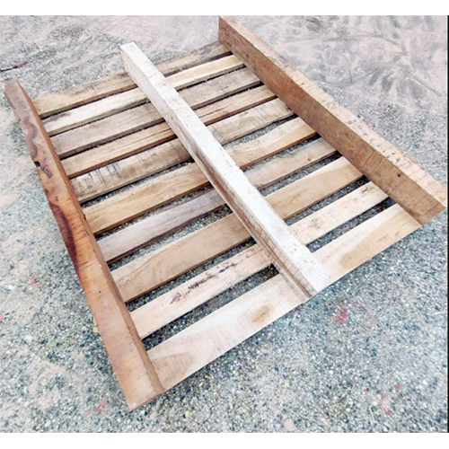 2 Ways Junglewood Pallet - Color: Natural Wood Color