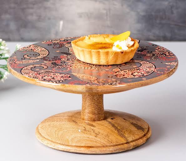 Wooden Cake Stands - Color: Natural Wood
