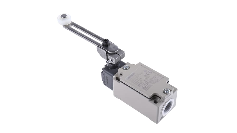 D4b-4116-n Omron Limit Switches - Color: Metallic Grey/silver