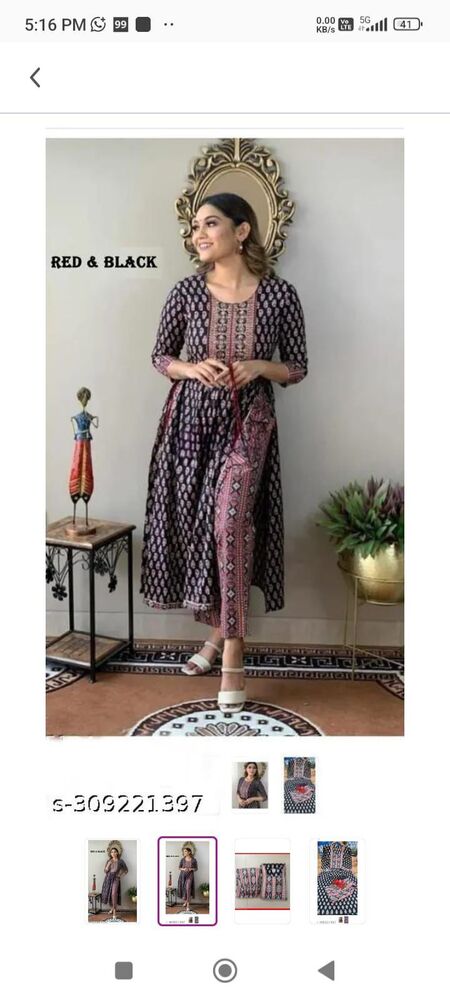 Girl kurti paint collection