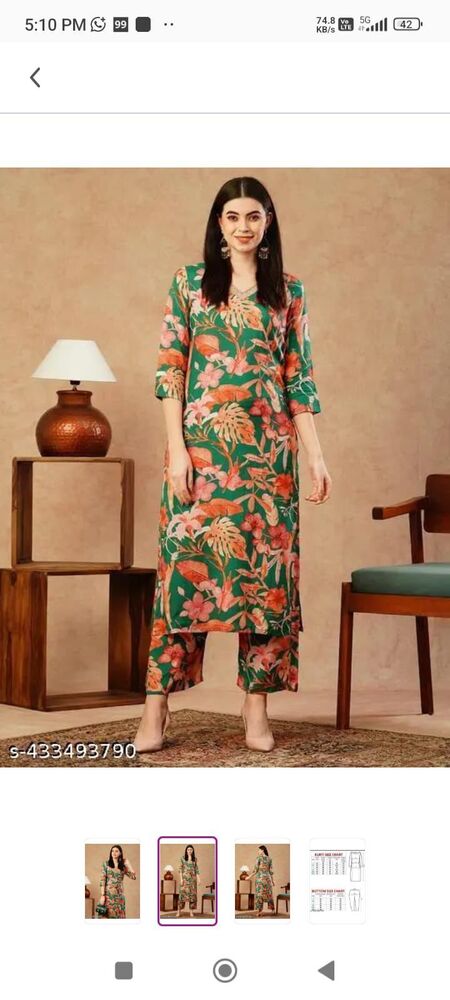 Girl kurti paint collection