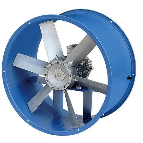 Axial Flow Fan - Blade Material: Cast Iron