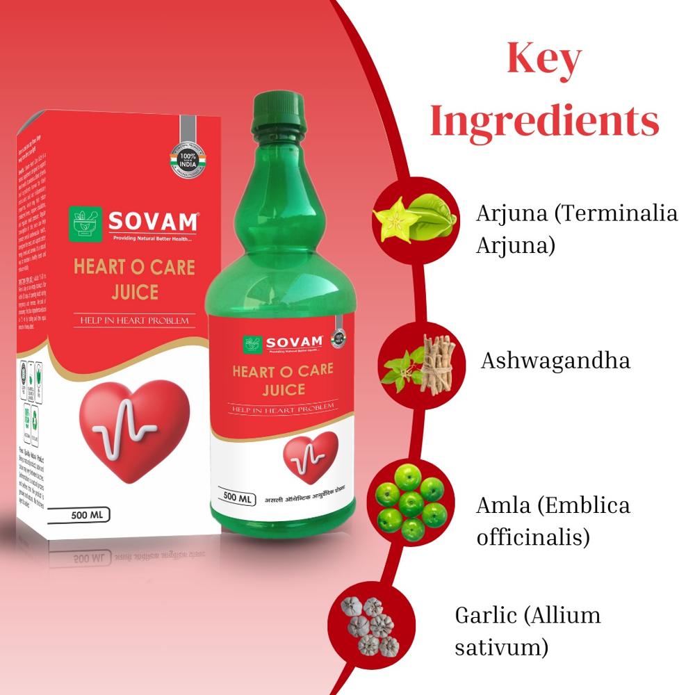 Heart O Care Juice 500ml Ayurvedic Tonic