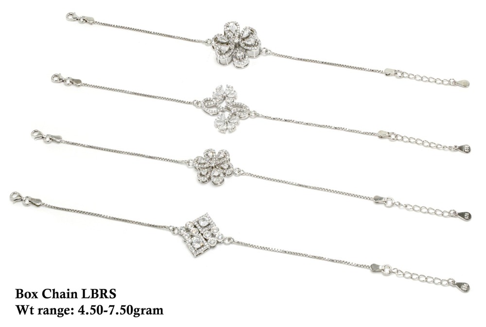 92.5 Silver Box Chain LBRS