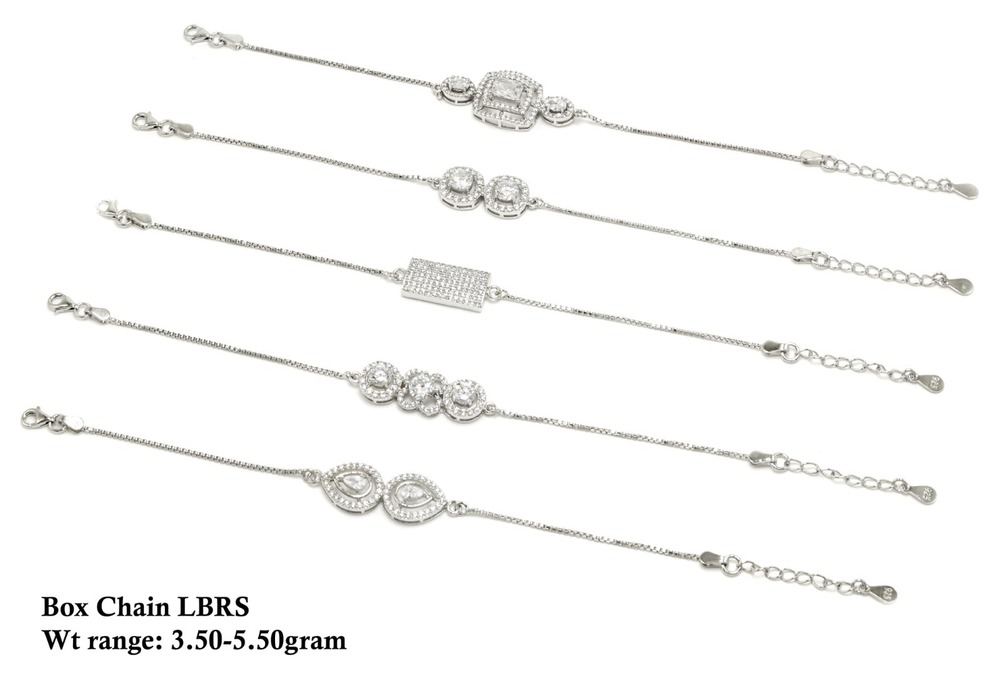 92.5 Silver Box Chain LBRS