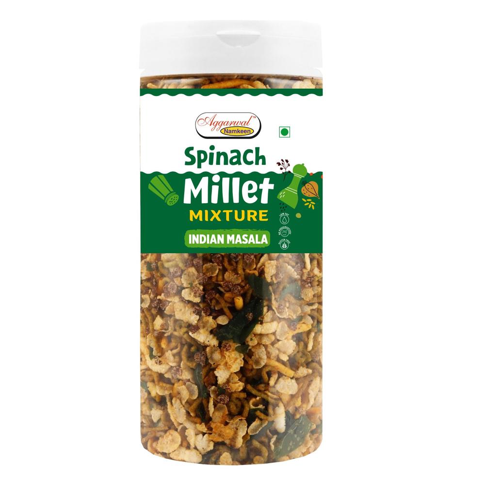 Spinach Millet Mixture Indian Masala - Ingredients: Vegan-Friendly