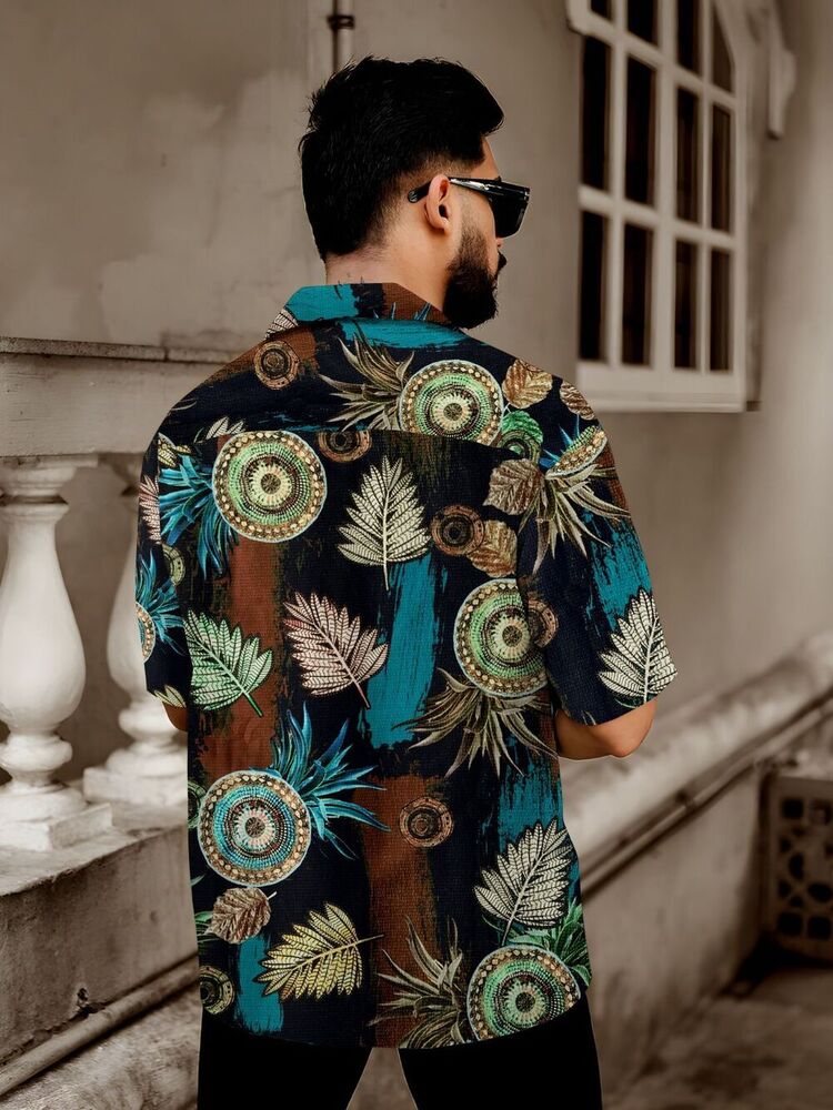 stylish printed mens shirts