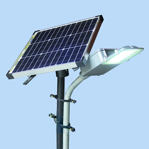 80W सेमी इंटीग्रेटेड सौर स्ट्रीट लाइट