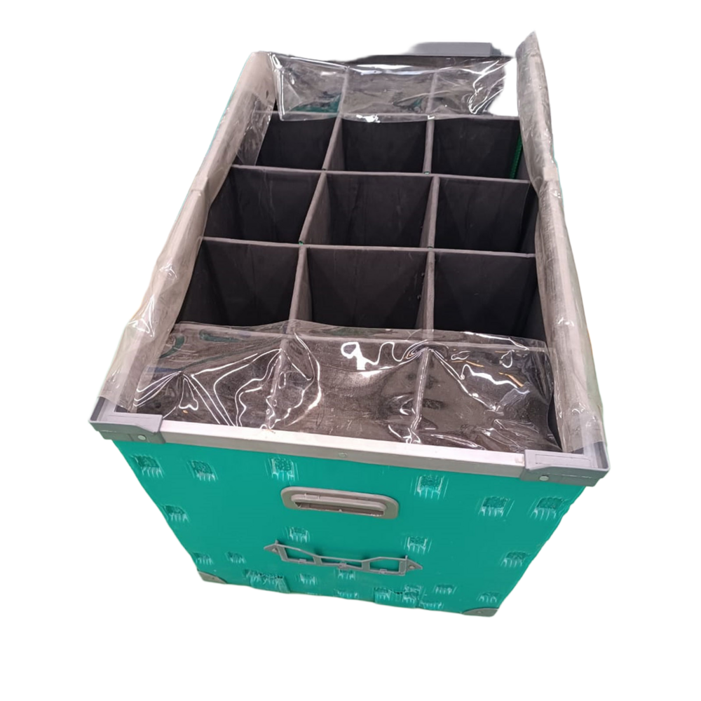 PP Bin With Four Side Flap