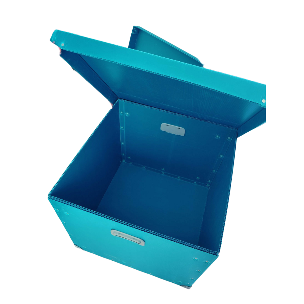 Pp Box With Lid - Coating Type: Coated