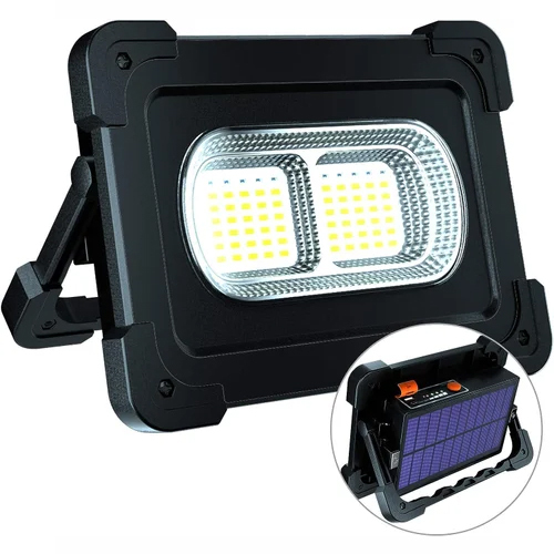 80W Solar Led Flood Lighting System - Application: Commercial