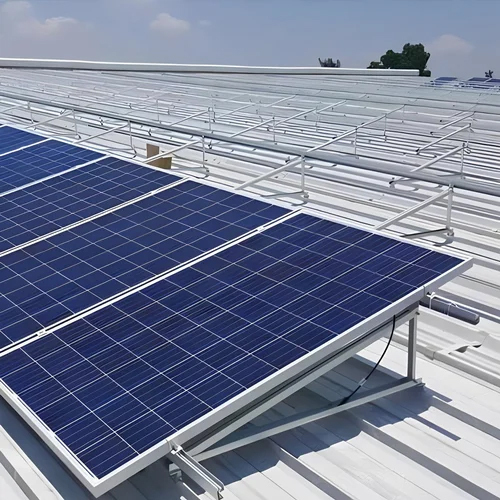 Aluminum Modular Solar Panel Mounting Structure - Application: Industrial