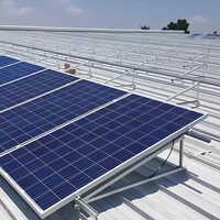 Aluminum Modular Solar Panel Mounting Structure - Application: Industrial