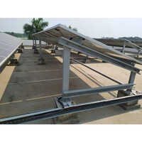 Modular Cement Shed Solar Panel Mounting Structure