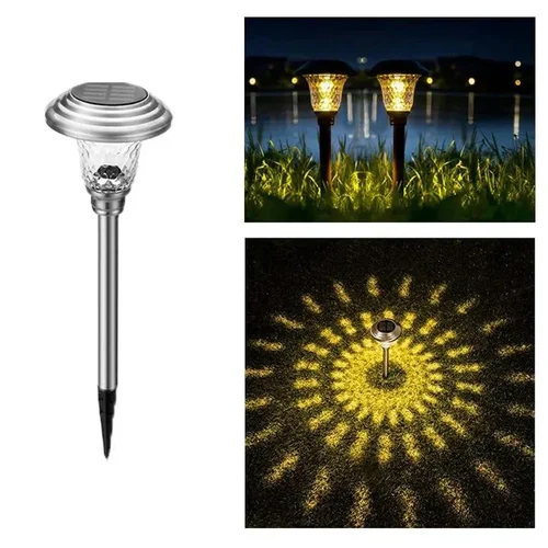 28 Solar Garden Light - Color: Warm Yellow