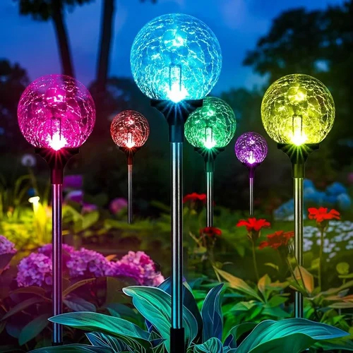 86 Solar Garden Mashal Light - Color: Multicolor