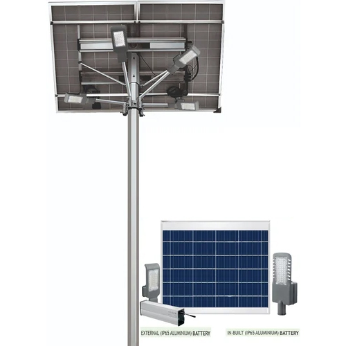 400W Solar Led High Mast Light - Application: Industrial