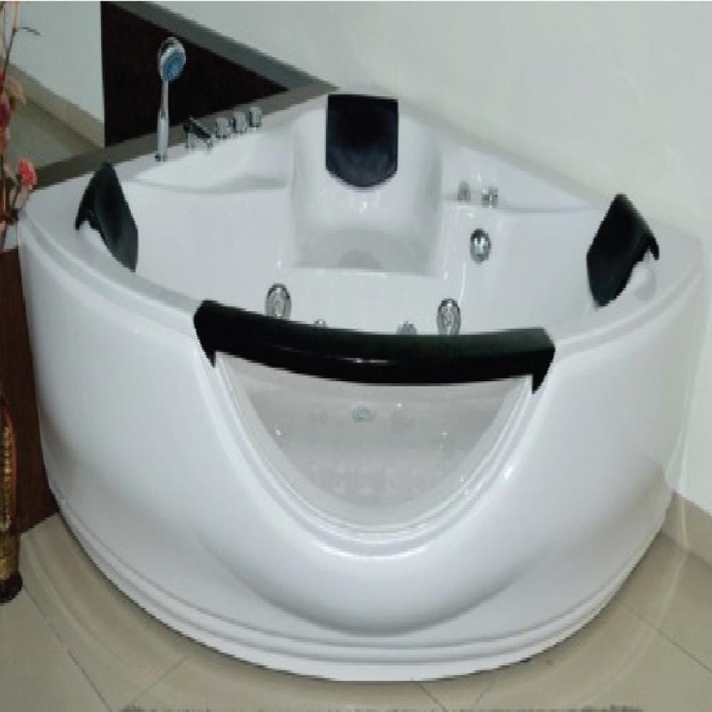 Appollo Trio 5x5 Ft. Corner Bath Tub - Color: White