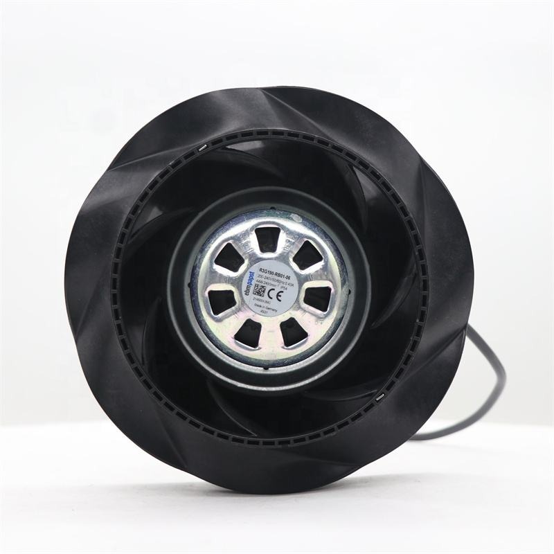 ebmpapst R3G190-RB01-06 200-240V AC 0.43A 44W 190mm Ball Bearing IP54 EC Centrifugal Cooling Fan