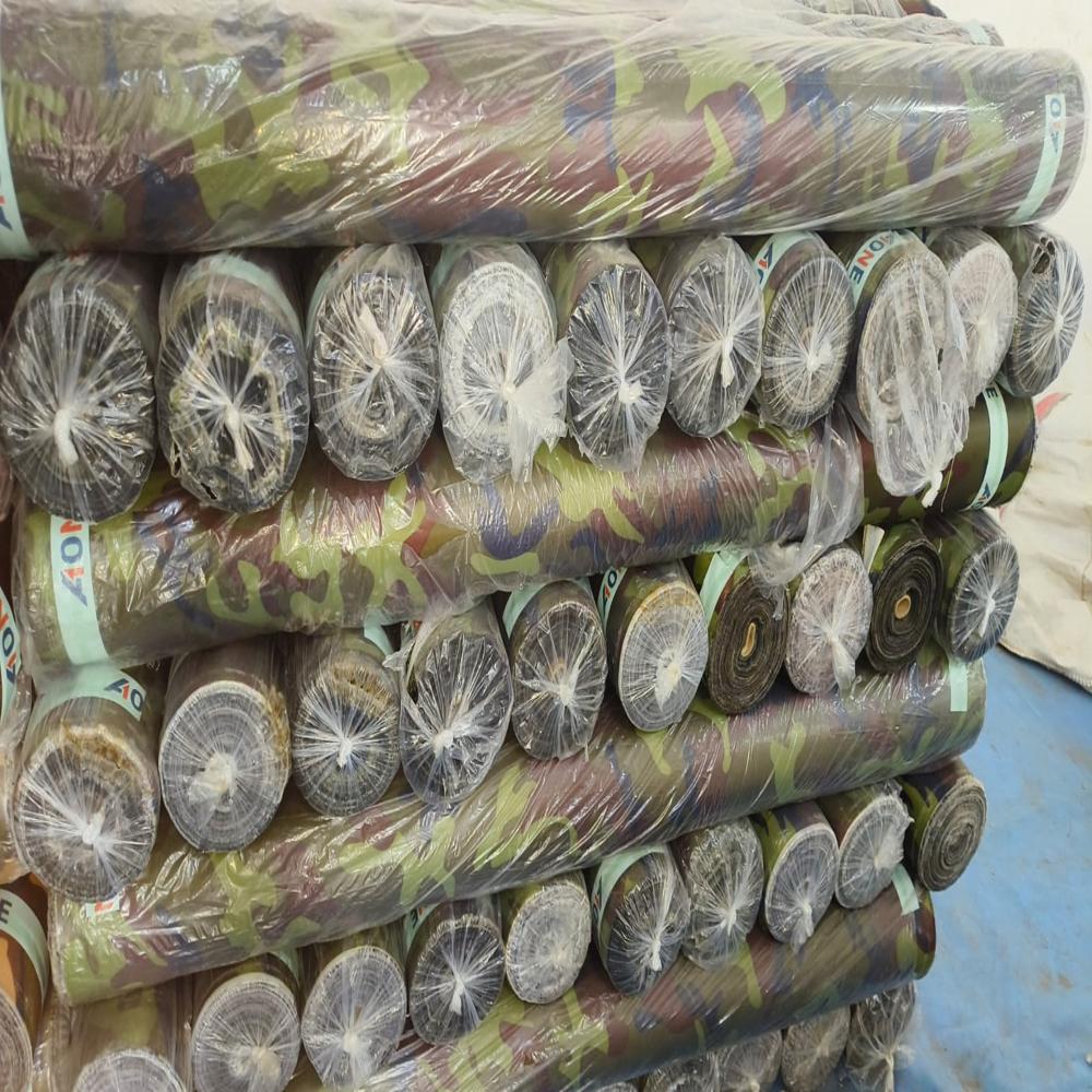 Army Print Bag Fabric Roll - Feature: Waterproof