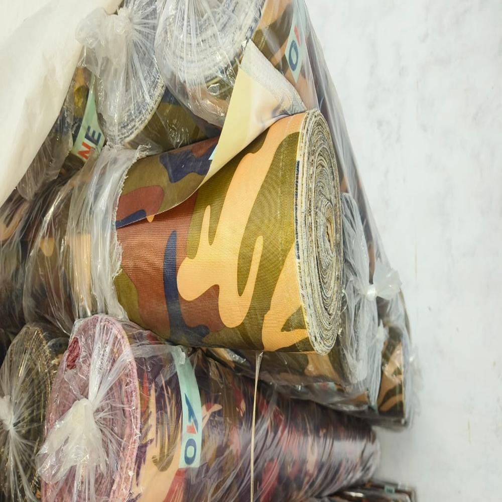 Army Print Bag Fabric Roll - Feature: Waterproof