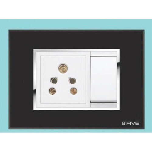 Switch Plate | Black Mirror Modular Plates Premium Design