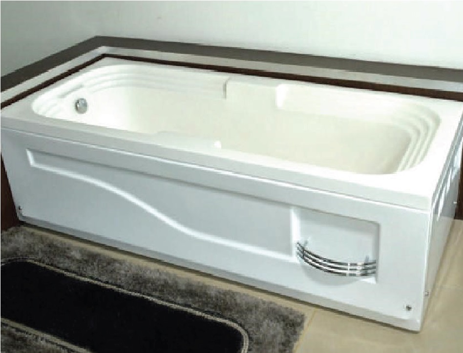 Appollo Nova 6x3 Ft. Bath Tub - Color: White