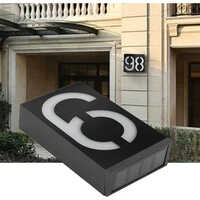 08 Solar House Doorplate - Application: Industrial