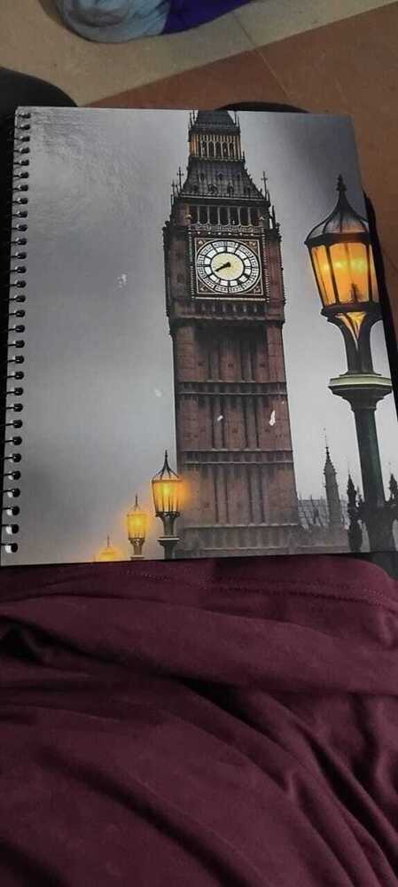 Spiral Book Hard Binding