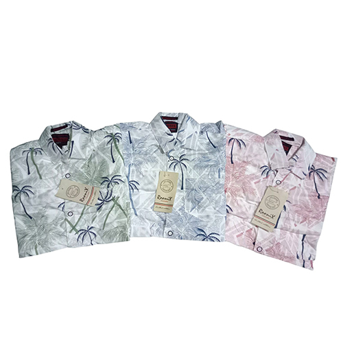 Kids Printed Shirt - Cotton Mix Fabric, Sizes 26-36 | Unisex, Age 3-10, Full Sleeves, Anti-uv, Breathable, Quick Dry, Trendy Style