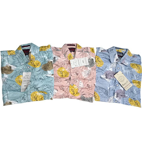 Kids Printed Shirt - Cotton Mix Fabric, Sizes 26-36 | Unisex, Age 3-10, Full Sleeves, Anti-uv, Breathable, Quick Dry, Trendy Style