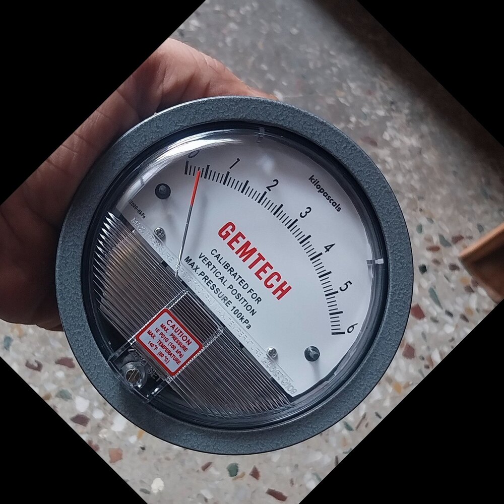 GEMTECH Differential Pressure Gauge Wholesaler India By Didwana Rajasthan