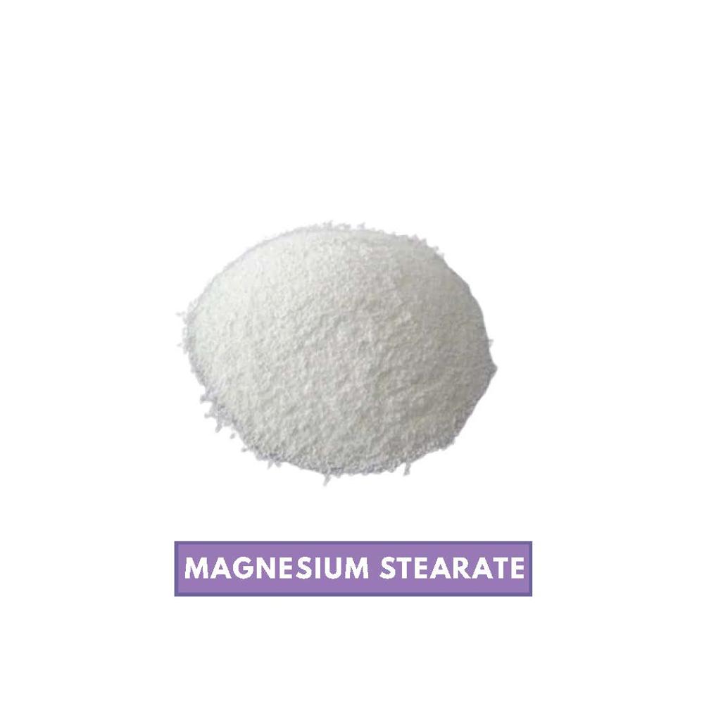 Magnesium Stearate - 98-99% Purity Powder | Industrial Application, Room Temperature Storage, Derived from Natural Stearic Acid Sources