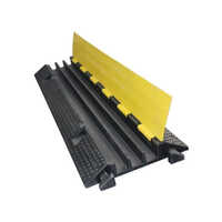 Rubber Cable Protector - Color: Yellow And Black