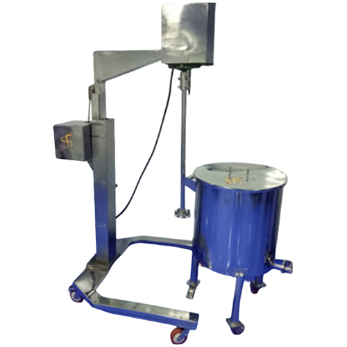 5 hp Homogenizer With Manual Lift And Control Panel