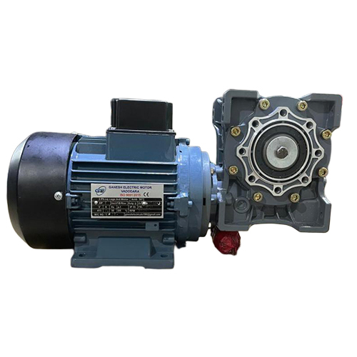 1 Hp Gear Motor - Color: Grey
