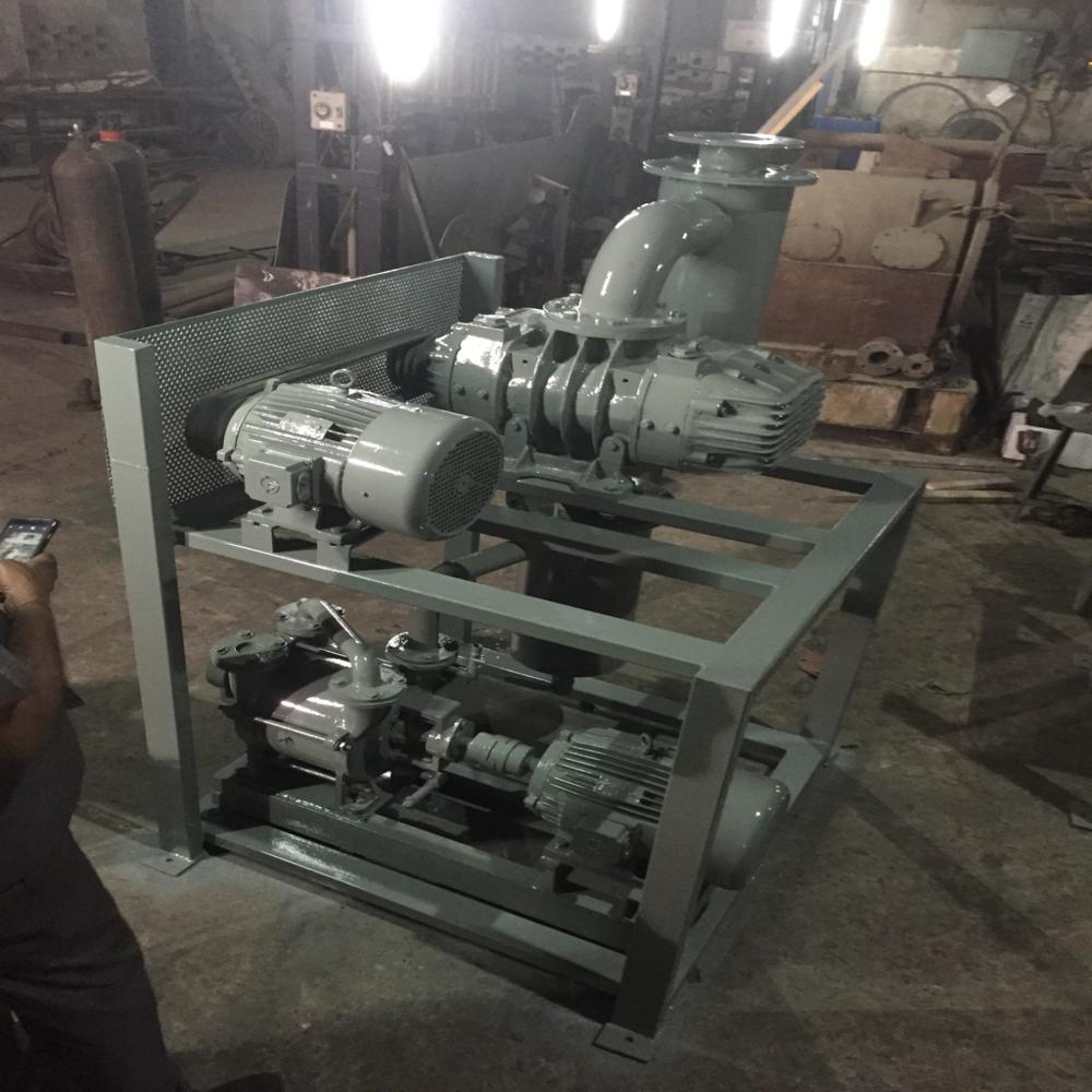 Wcpl Petrochemical 0.01torr Three Lobe Electrical Vacuum Boster System