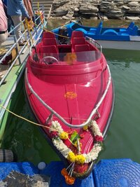 FRP Litmus speed boat/6 seater speed boat/ 6 seater luxury boat/ Six seater boat/ 6 person FRP boat/6 people FRP boat/ FRP 6 passenger boat/ 6 seater speed luxury boatLitmus speed boat