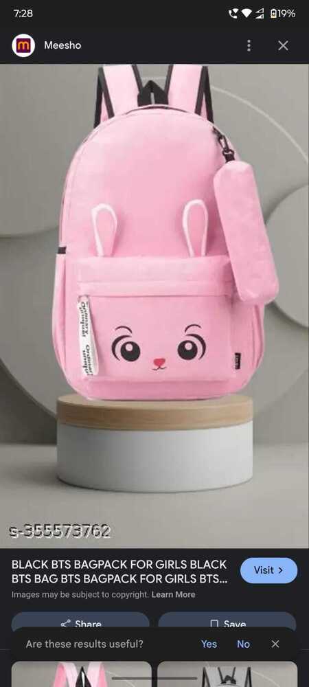 Girls Back Pack Bags Use For Office, Collage, Job at INR in