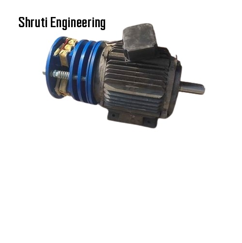 Face Mounted Brake Motor , 440 - Color: Blue