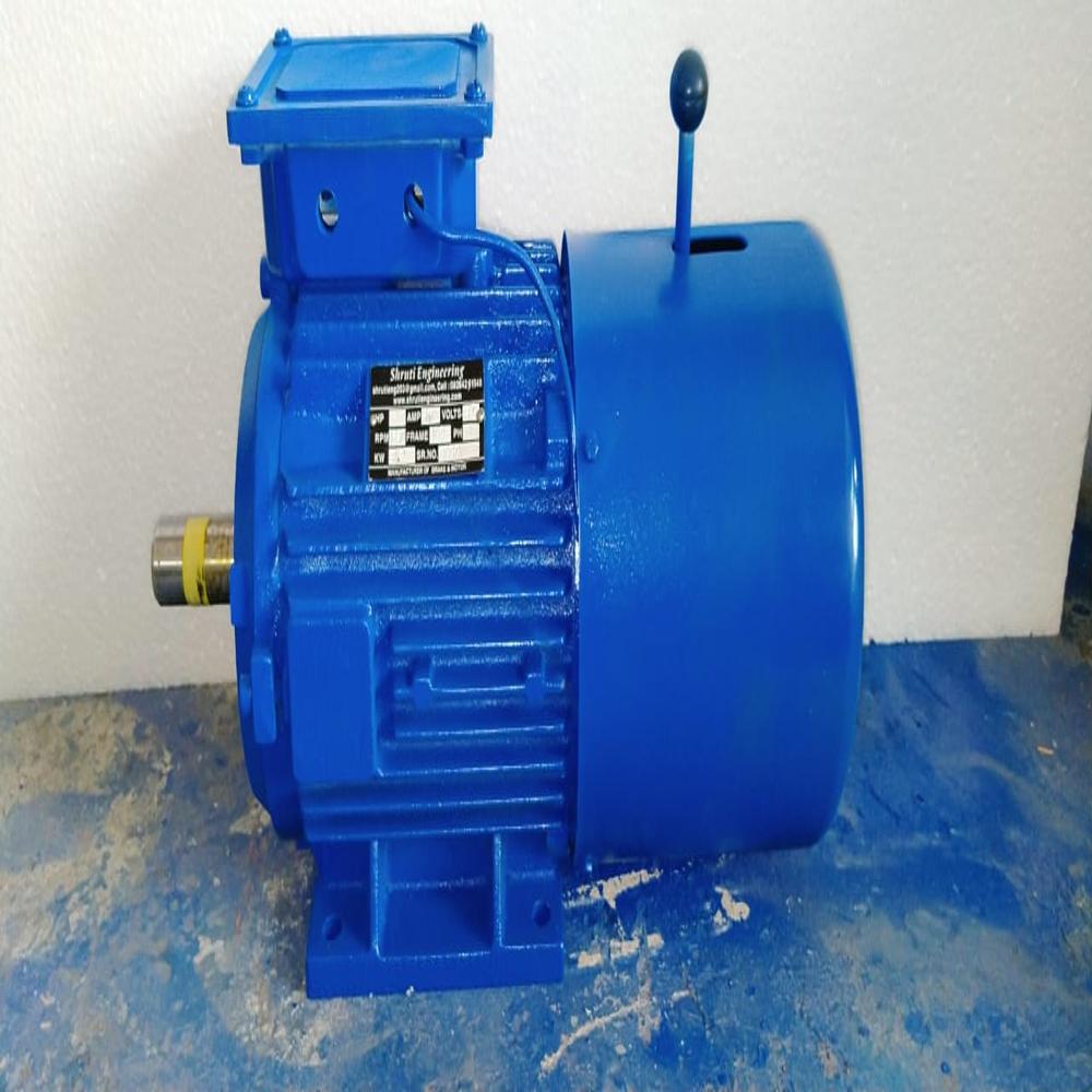 Ac Motor With Dc Brakes