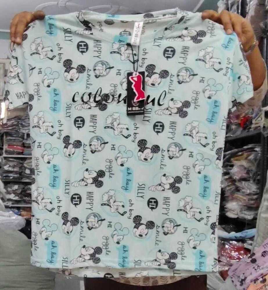 Fancy Girls T shirt & top night dress