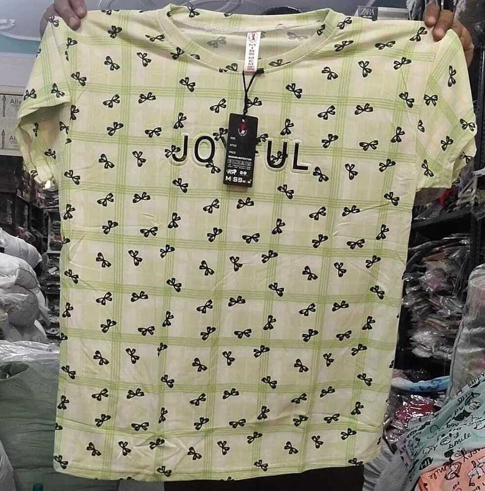 Fancy Girls T shirt & top night dress