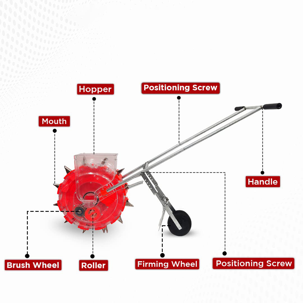 Godhan Seeder - Color: Red