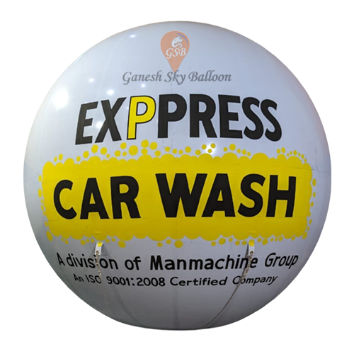 Car Wash Advertising Sky Balloon